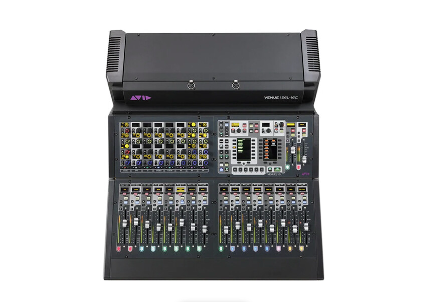 Mesa de som ao vivo digital Avid VENUE | S6L-16C