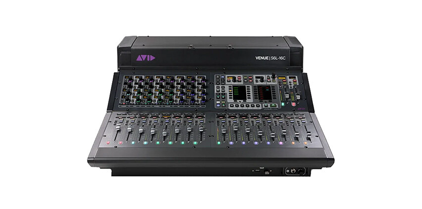 Mesa de som ao vivo digital Avid VENUE | S6L-16C