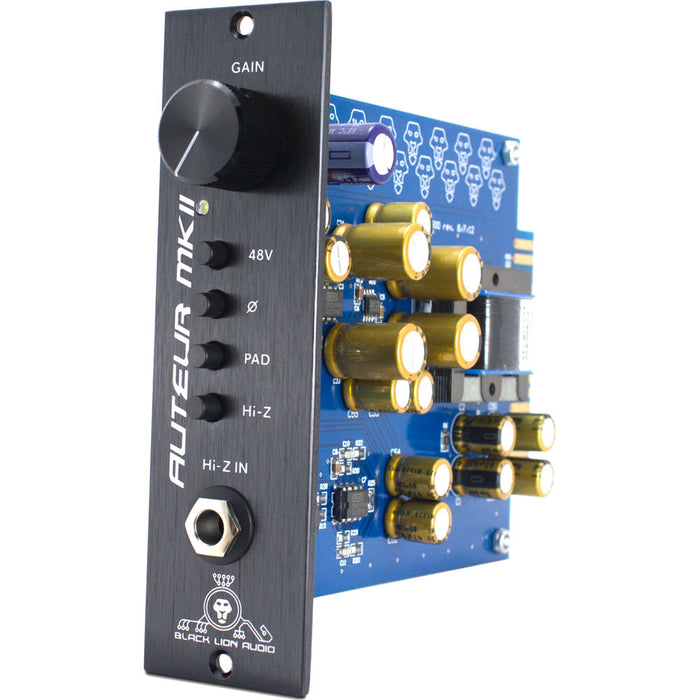Pré-amplificador de microfone Black Lion Audio Auteur MKII série 500