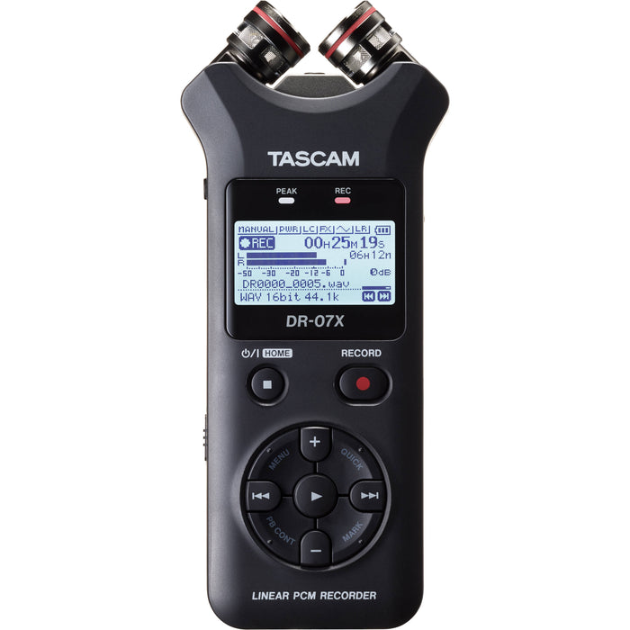 Gravador de áudio TASCAM DR-07X