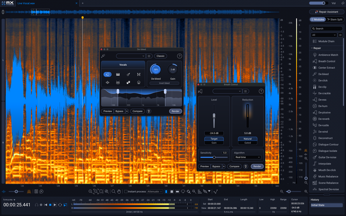 iZotope RX 10 Standard: software de mejora y restauración de audio