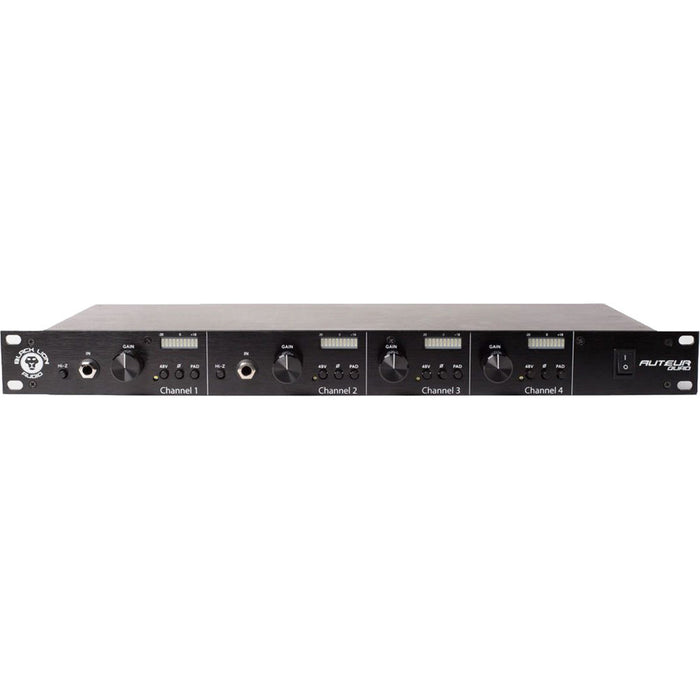 Pré-amplificador de microfone Black Lion Audio Auteur Quad 4 canais