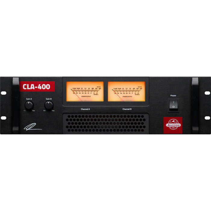 Amplificador Avantone Pro CLA-400 referência estúdio