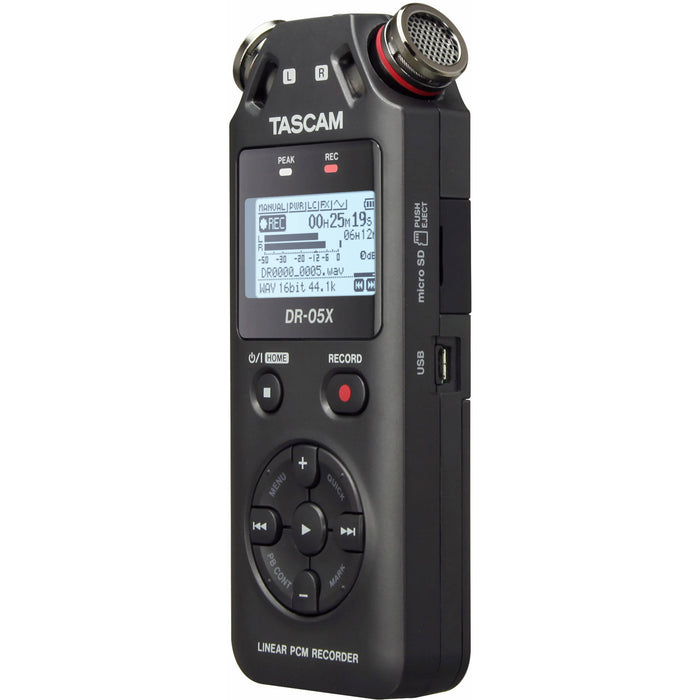 Gravador de áudio TASCAM DR-05X