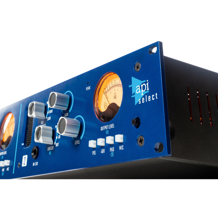Pré-amplificador de microfone API Select T12 2 canais