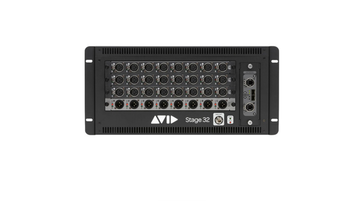 Rack de I/O Avid VENUE | Stage 32 (24x8)
