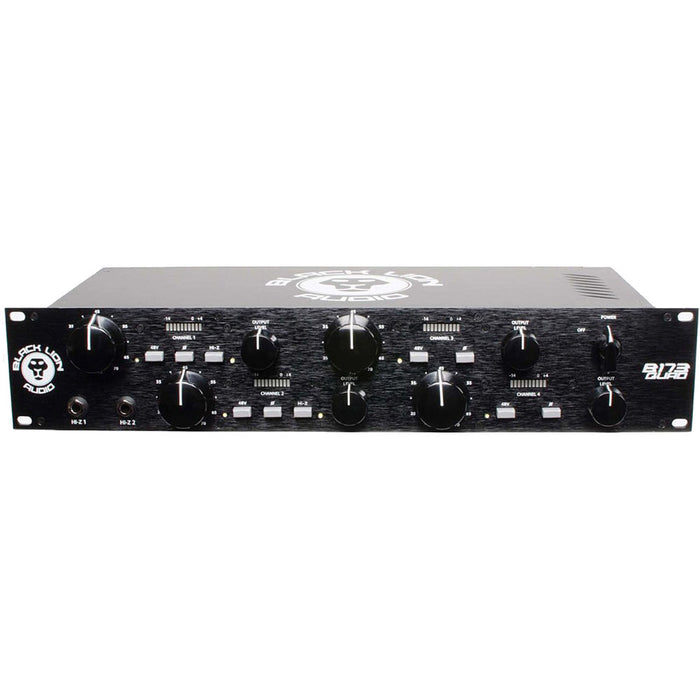 Pré-amplificador de microfone Black Lion Audio B173 Quad 4 canais