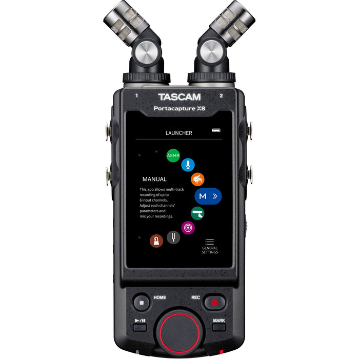 Gravador de áudio multipista TASCAM Portacapture X8 32 bits 8 canais