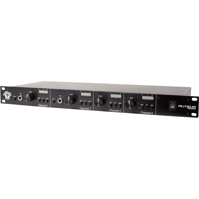 Pré-amplificador de microfone Black Lion Audio Auteur Quad 4 canais