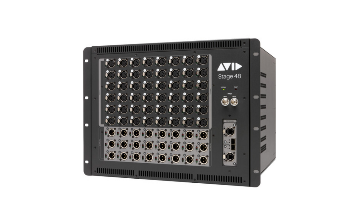 Rack de I/O Avid VENUE | Stage 48 (48x24)