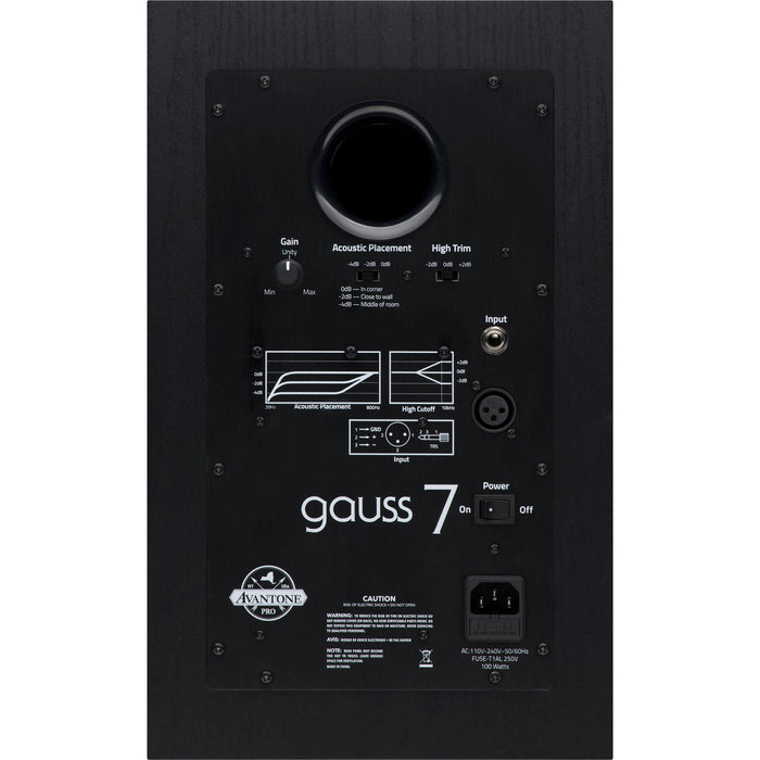 Monitor de áudio Avantone Pro Gauss 7 ativo 7 pol. (par)
