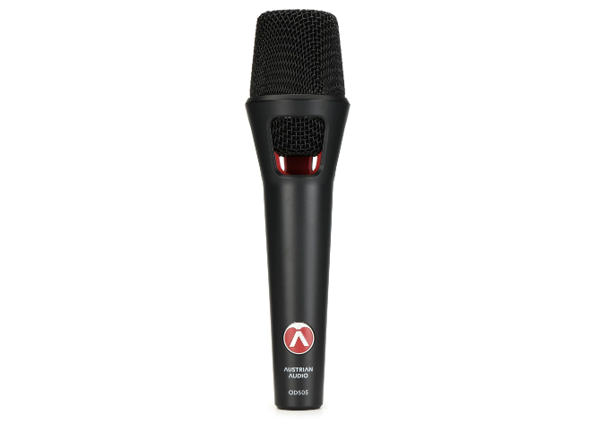 Microfone Vocal Dinâmico Ativo Austrian Audio OD505 padrão supercardióide