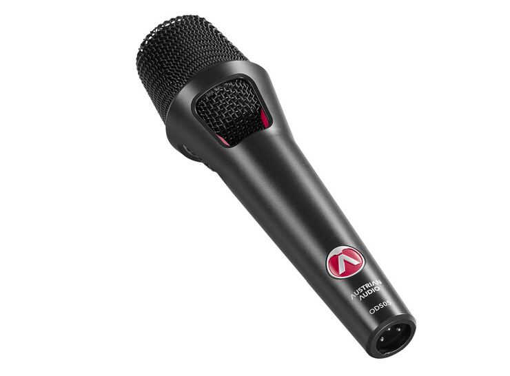 Microfone Vocal Dinâmico Ativo Austrian Audio OD505 padrão supercardióide