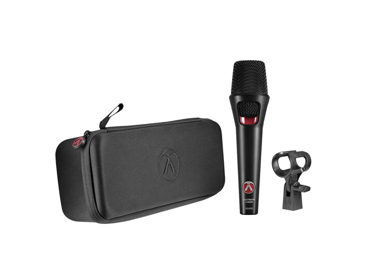 Microfone Vocal Dinâmico Ativo Austrian Audio OD505 padrão supercardióide