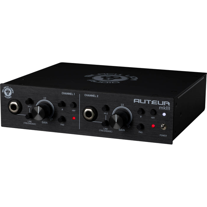 Pré-amplificador de microfone Black Lion Audio Auteur MKIII 2 canais