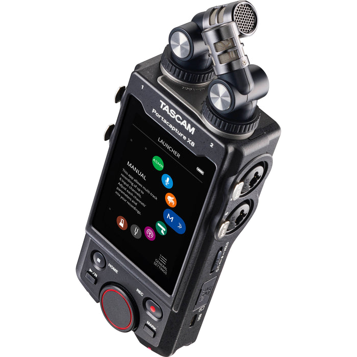 Gravador de áudio multipista TASCAM Portacapture X8 32 bits 8 canais