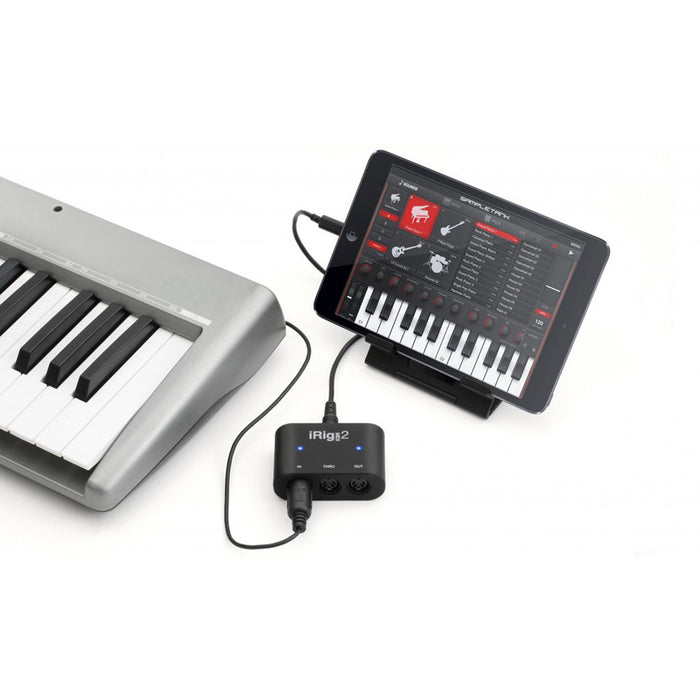 Interface de áudio IK Multimedia iRig MIDI 2 USB