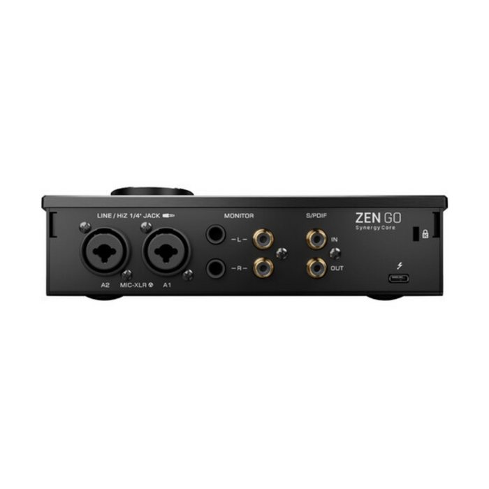 Interface de Audio Antelope Zen Go TB Synergy Core Desktop 4x8 Thunderbolt 3
