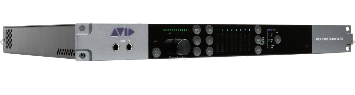 Interface de áudio Avid Pro Tools Carbon Pre
