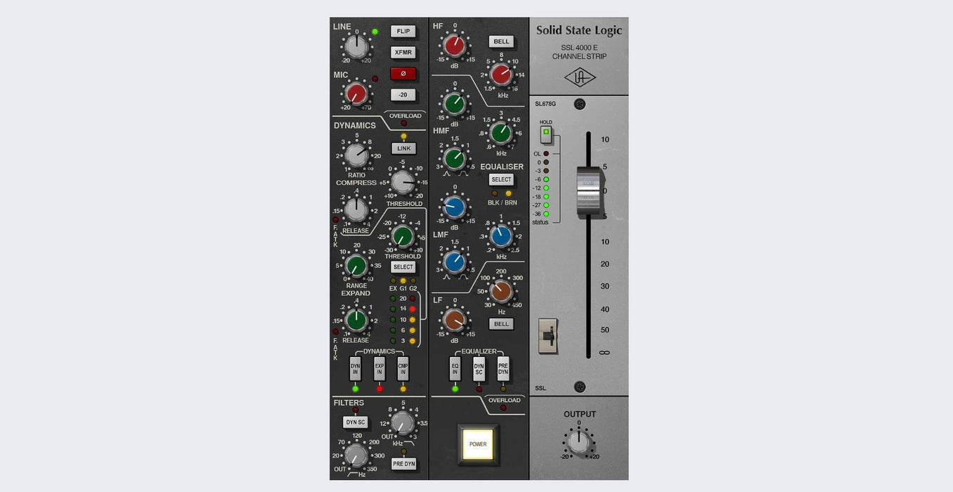 UAD SSL 4000 E Channel Strip