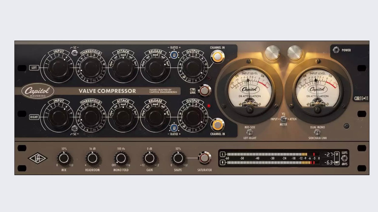 UAD Capitol Mastering Compressor