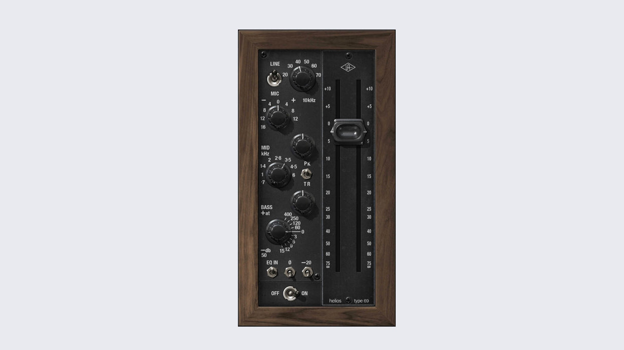 UAD Helios Type 69 Preamp and EQ Collect