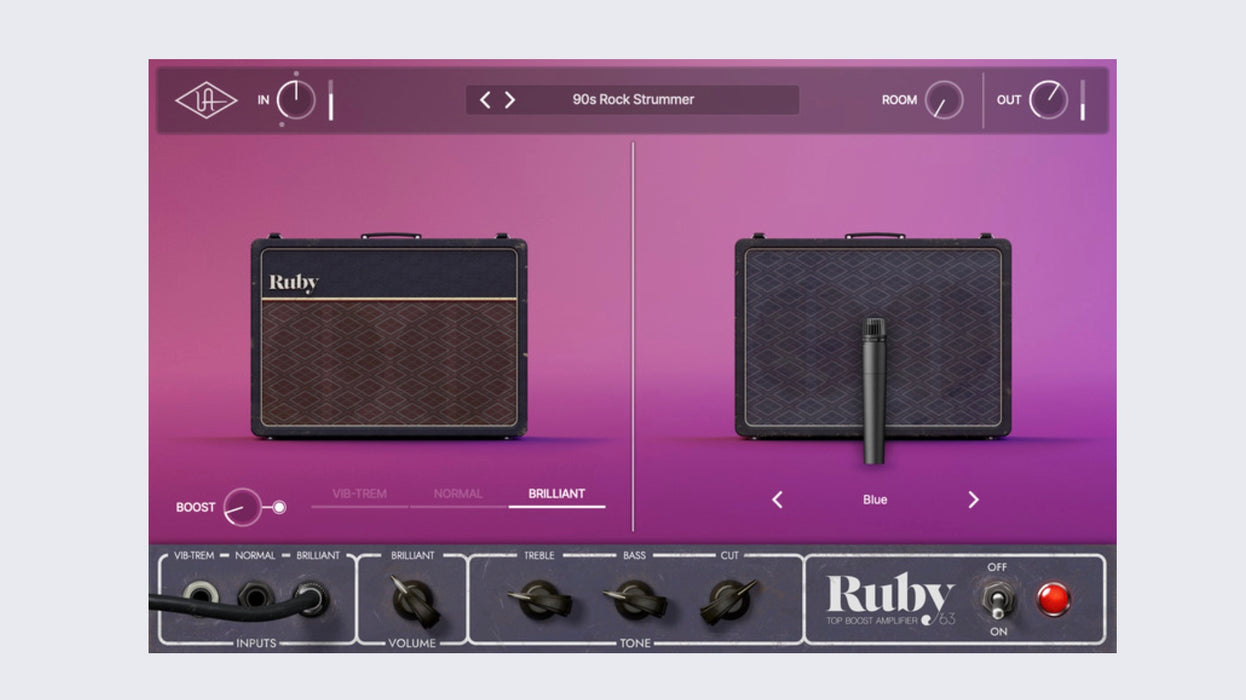 UAD Ruby '63 Top Boost Amp