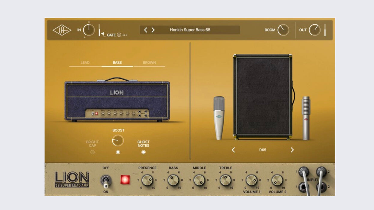 UAD Lion '68 Super Lead Amp