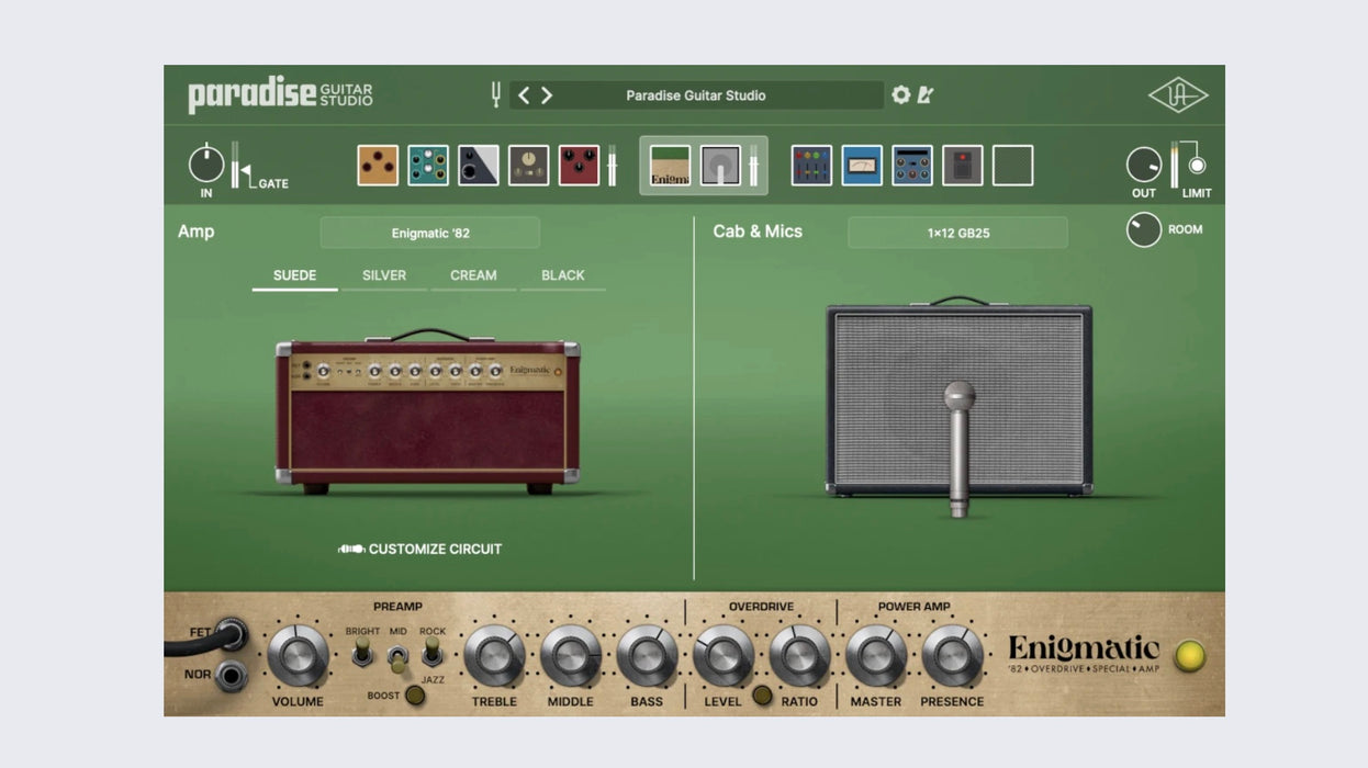 UAD Paradise Guitar Studio