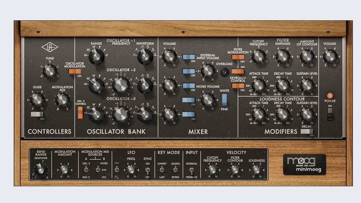UAD Moog Minimoog