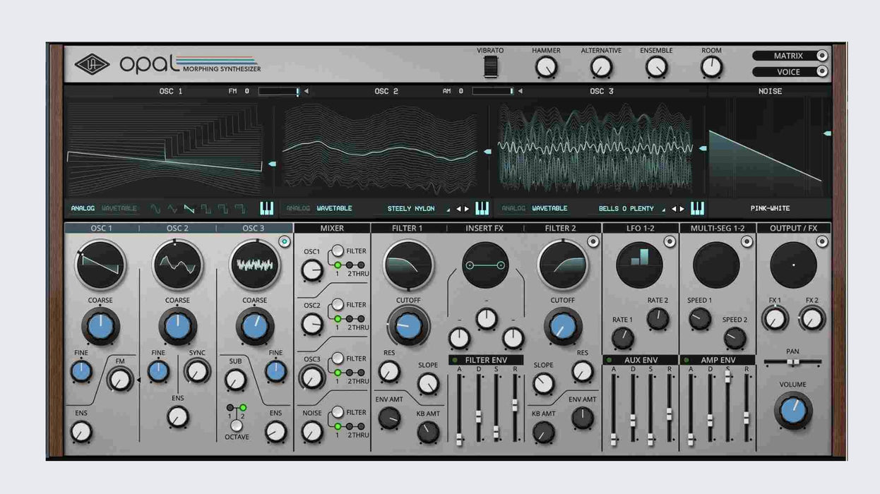 UAD Opal Morphing Synthesizer
