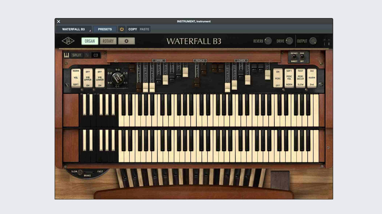 UAD Waterfall B3 Organ