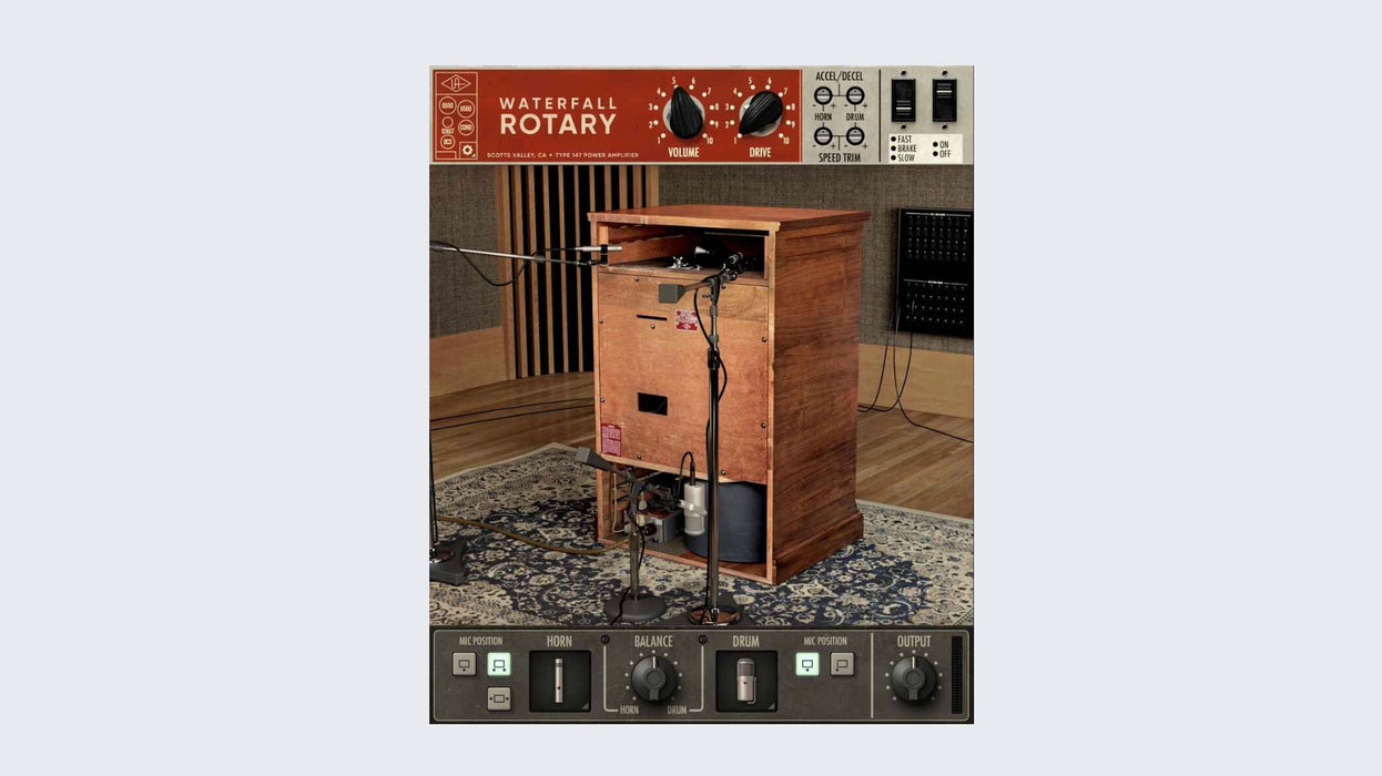 UAD Waterfall Rotary Speaker