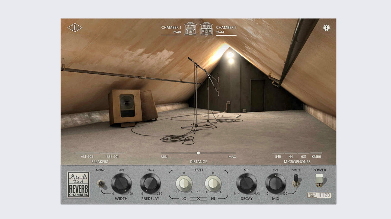 UAD Hitsville Reverb Chambers