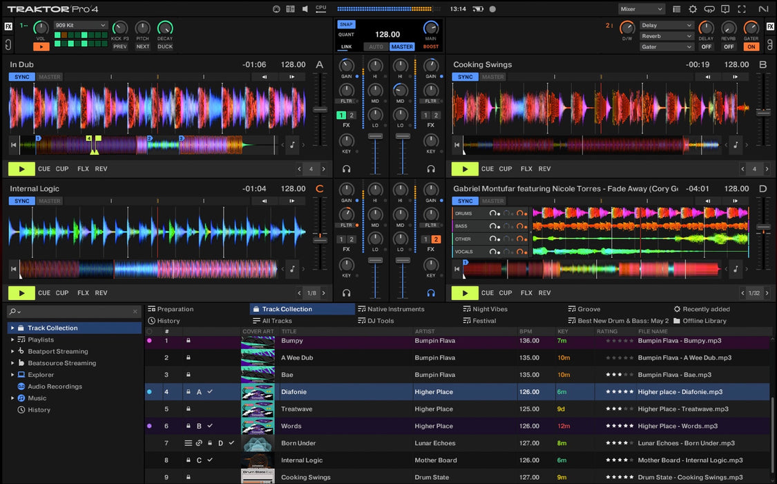 Native Instruments TRAKTOR PRO 4 - Upgrade a partir do Traktor 3