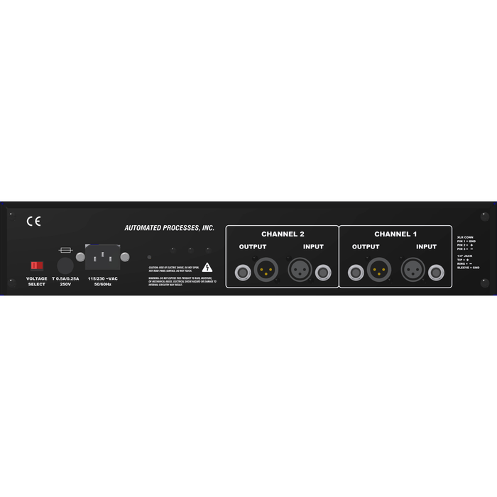 Compressor de tubo API Select T25 2 canais