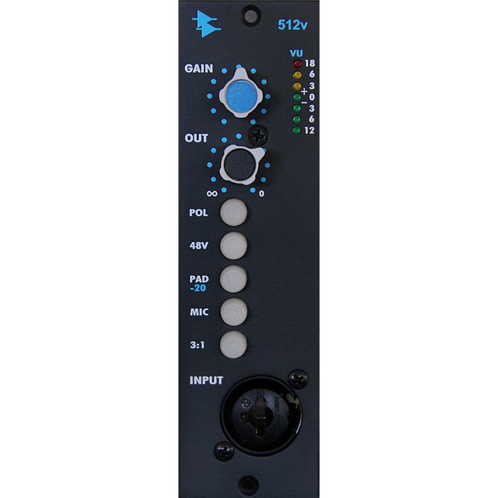 Pré-amplificador de microfone API 512V