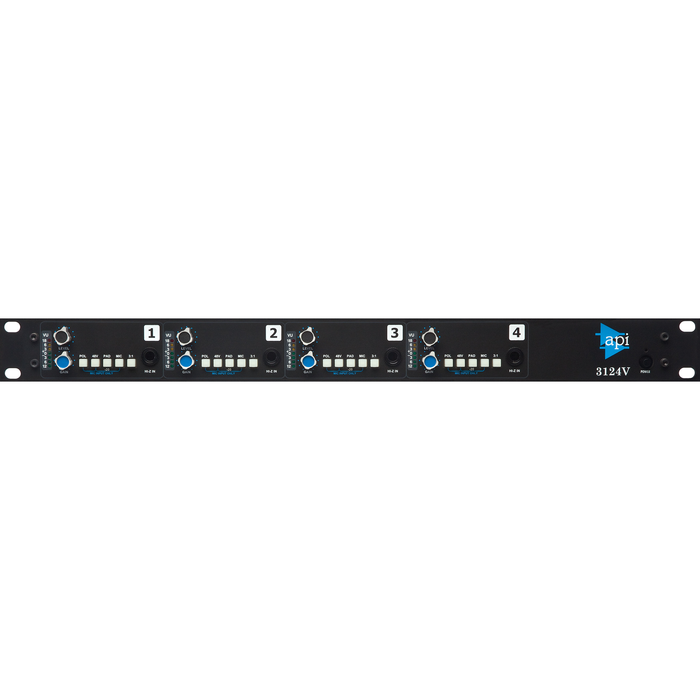 Pré-amplificador de microfone API 3124V 4 canais