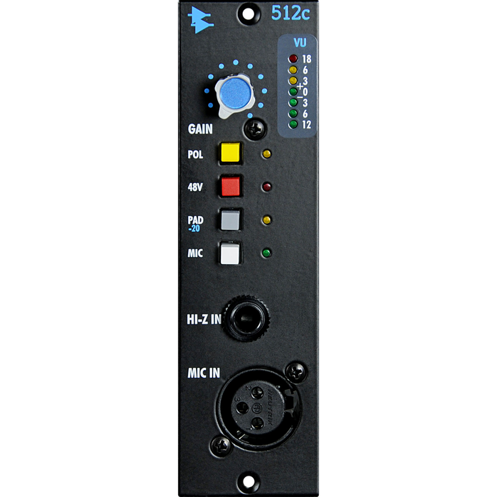 Pré-amplificador de microfone API 512c