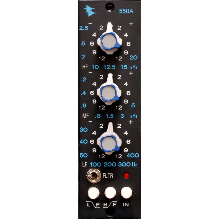 Equalizador API 550A 3 bandas
