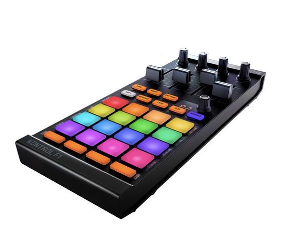 Controlador de Remix de Decks Traktor Kontrol F1 Native Instruments.