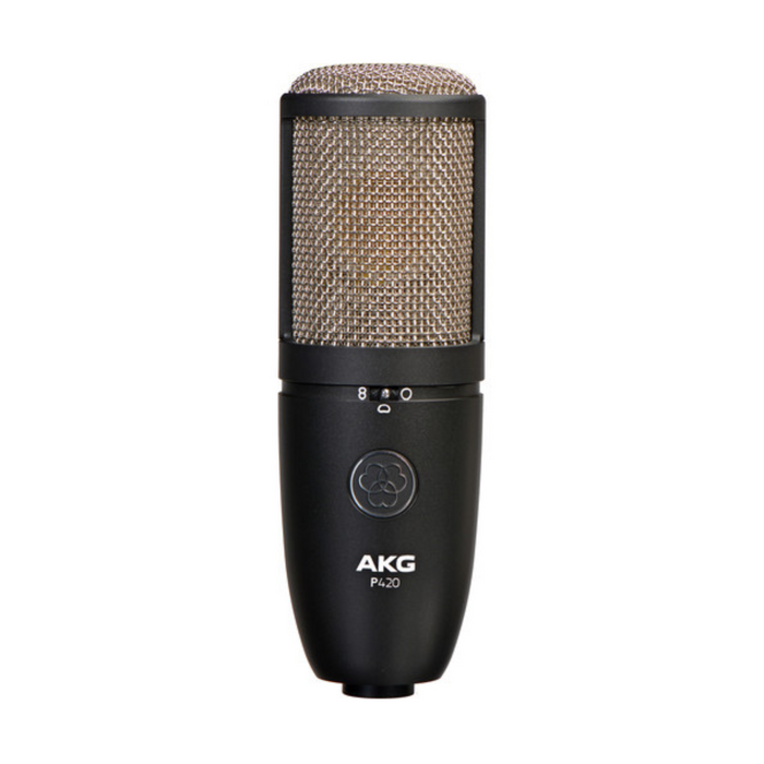 Kit de gravação vocal de estúdio AKG P420