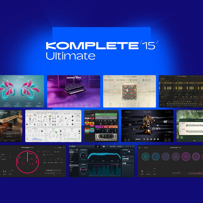 Native Instruments Komplete 15 Ultimate - Upgrade do Komplete Select e Produtos Qualificados
