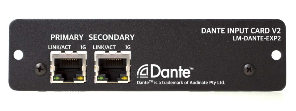 Digital Audio Labs Livemix LM-DANTE-EXP2