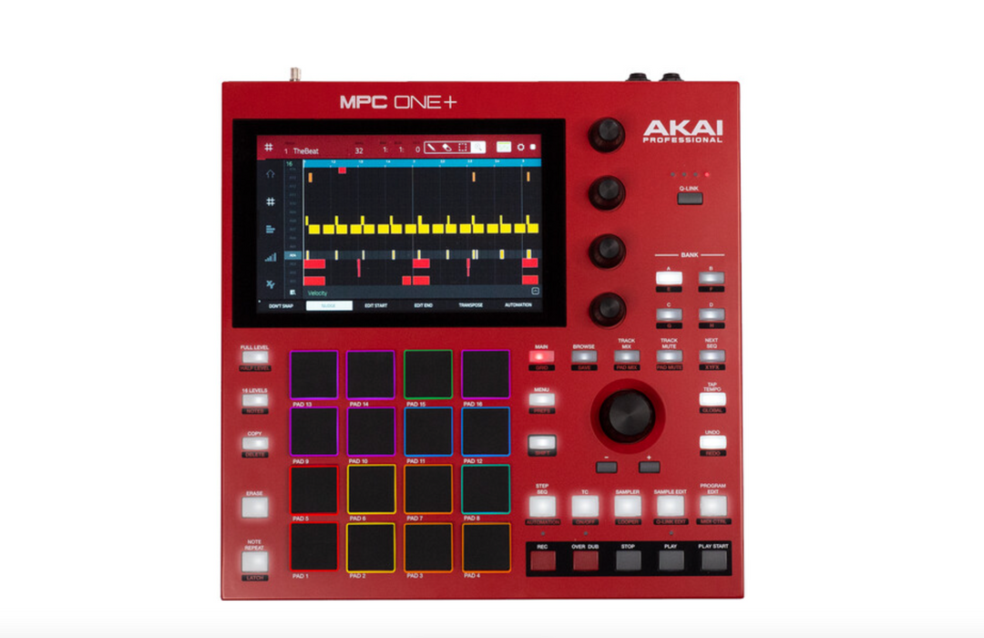 Sampler e sequenciador Akai Professional MPC One +