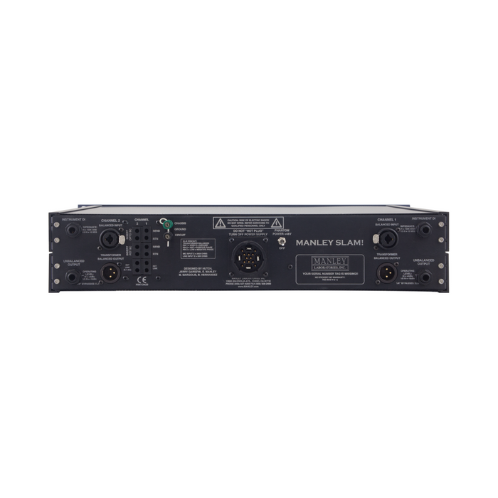 Manley Slam! Stereo Limiter e Mic Preamp