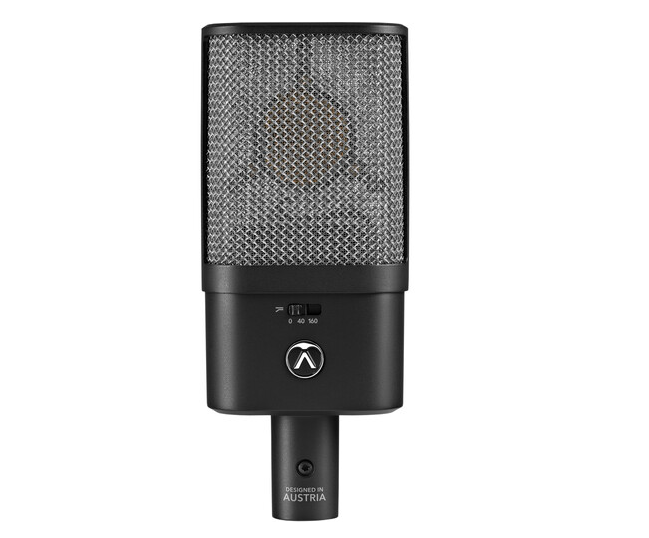 Microfone Profissional Condensador Austrian Audio OC16 padrão cardióide (Preto)