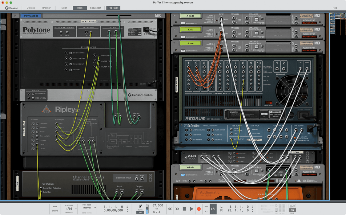 Reason 13 - Upgrade da versão anterior do Reason (1-12)