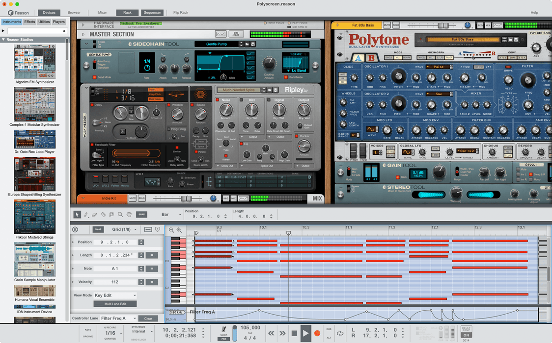 Reason 13 - Upgrade da versão anterior do Reason (1-12)