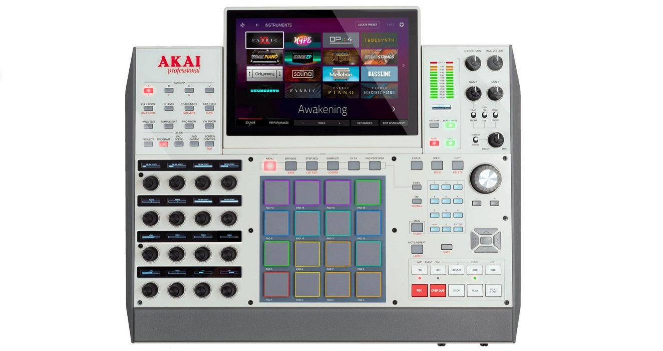 Sampler e sequenciador Akai Professional MPC X Special Edition